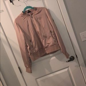 Pink Silk Jacket